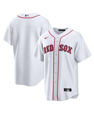 Men's White Boston Red Sox Home Big & Tall Replica Jersey