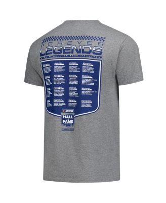 Men's Heather Charcoal NASCAR 2-Spot 2026 Hall of Fame Class T-Shirt