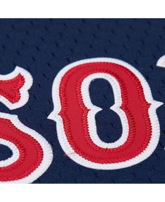 Men's Nomar Garciaparra Navy Boston Red Sox Authentic Batting Practice Jersey