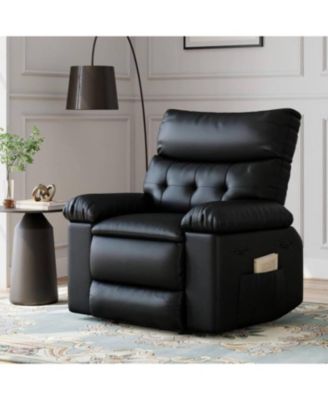 Oversized Manual Massage Recliner Sofa Chair for Living Room and Bedroom