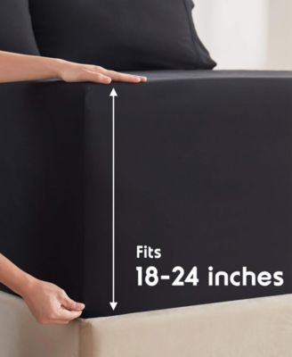 Extra Deep Pocket Microfiber 6-Pc. Sheet Set, Queen