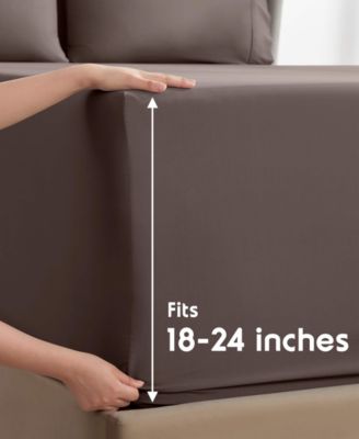 Extra Deep Pocket Microfiber 6-Pc. Sheet Set, Queen