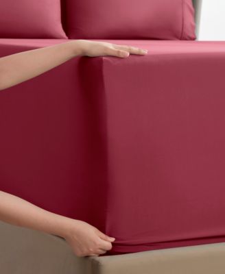 Extra Deep Pocket Microfiber 4-Pc. Sheet Set, Twin