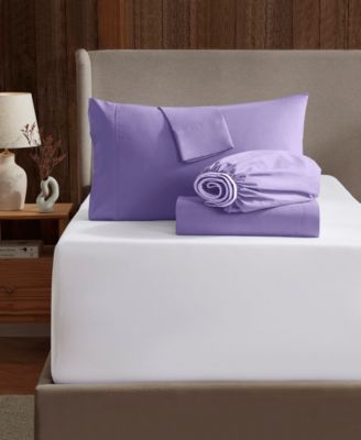 Extra Deep Pocket Microfiber 4-Pc. Sheet Set, Twin