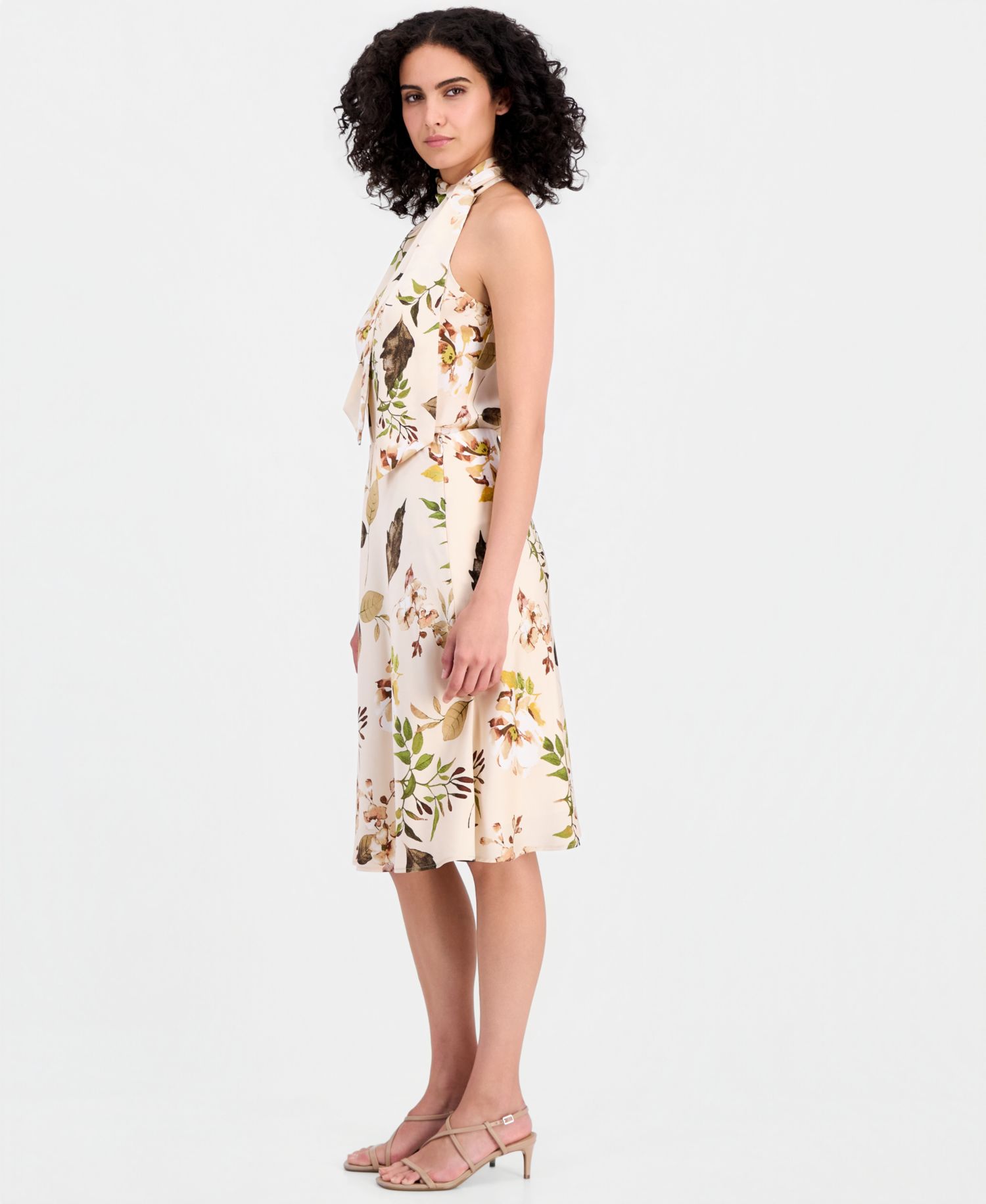 Petite Side Zip A-Line Skirt