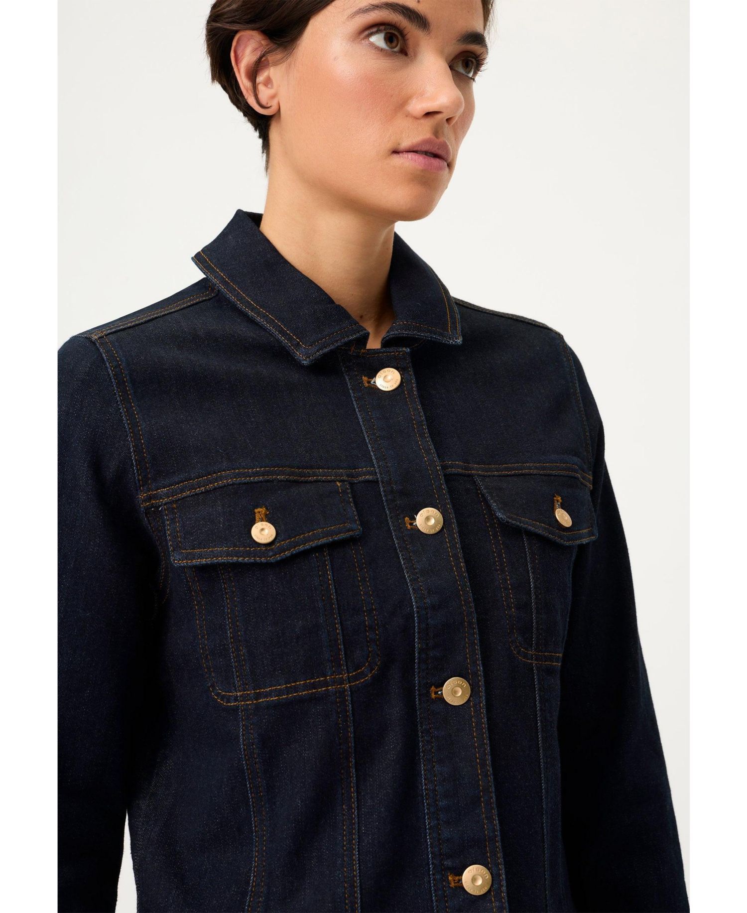 Women's Dark Denim Jacket