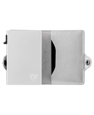 Small RFID Wallet for Women, Slim RFID Blocking Credit Card Holder Womens Wallet, Smart Pop Up Minimalist Card Case, Holds 4-6 Cards