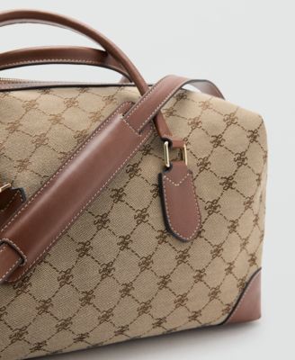 Women's Logo-Print Bowling Bag