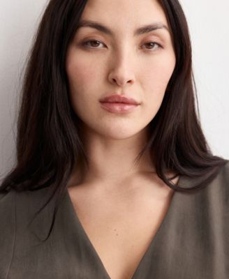 Women's Double-Belted A-Line Dress