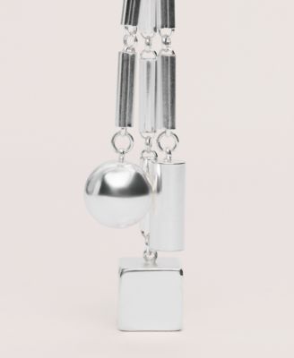 Women's Metal Pieces Pendant Necklace