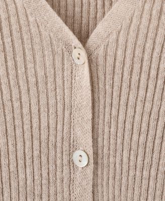 Women's Ruffle Knit Cardigan