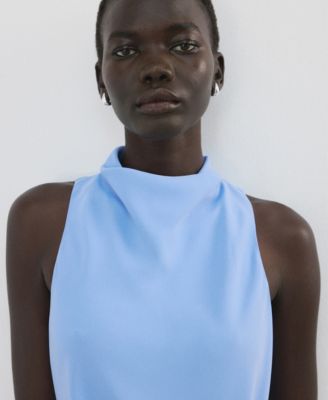 Women's Ruched Midi Dress