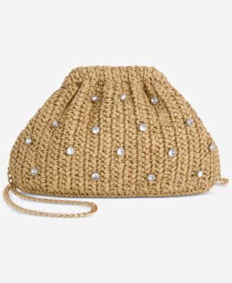 Crochet Raffia Shoulder Bag
