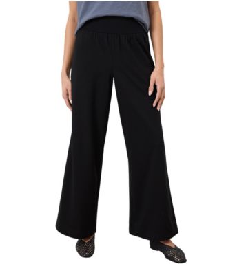 Women's Easy Drape Mid-Rise Organic Cotton Pant