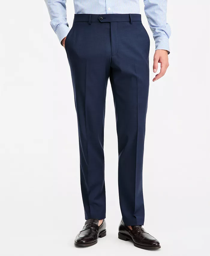 Men's Modern-Fit Wool TH-Flex Stretch Suit Separates Pants - thumbnail 5