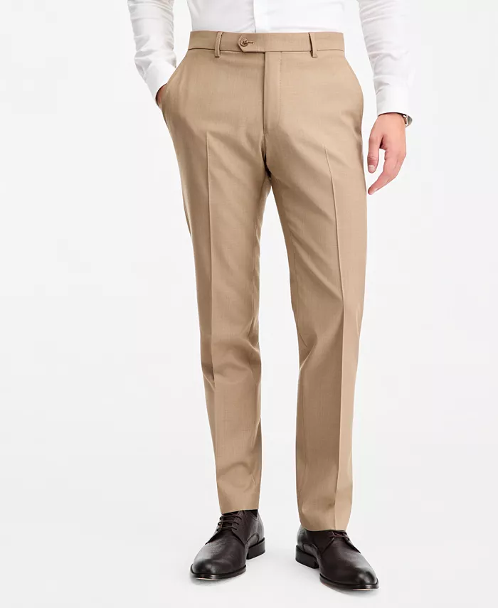 Men's Modern-Fit Wool TH-Flex Stretch Suit Separates Pants - thumbnail 10