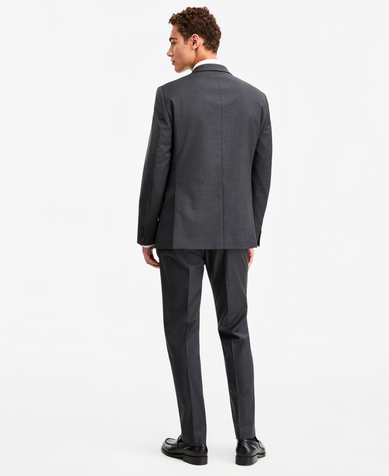 Men's Modern-Fit Wool TH-Flex Stretch Suit Separates Jacket