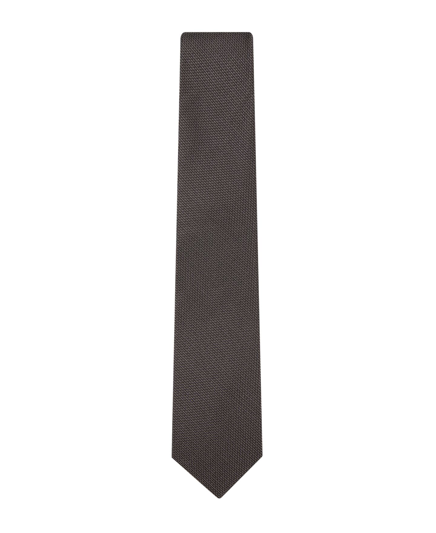 Мужские галстуки Calvin Klein Classic-Fit Donnelly Textured Solid Tie, цвет: Чёрный — фото 3