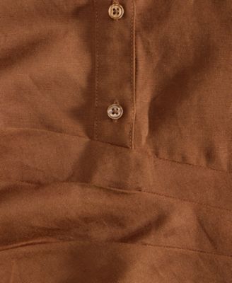 Women's Brown Button Up Shirts | Macy's