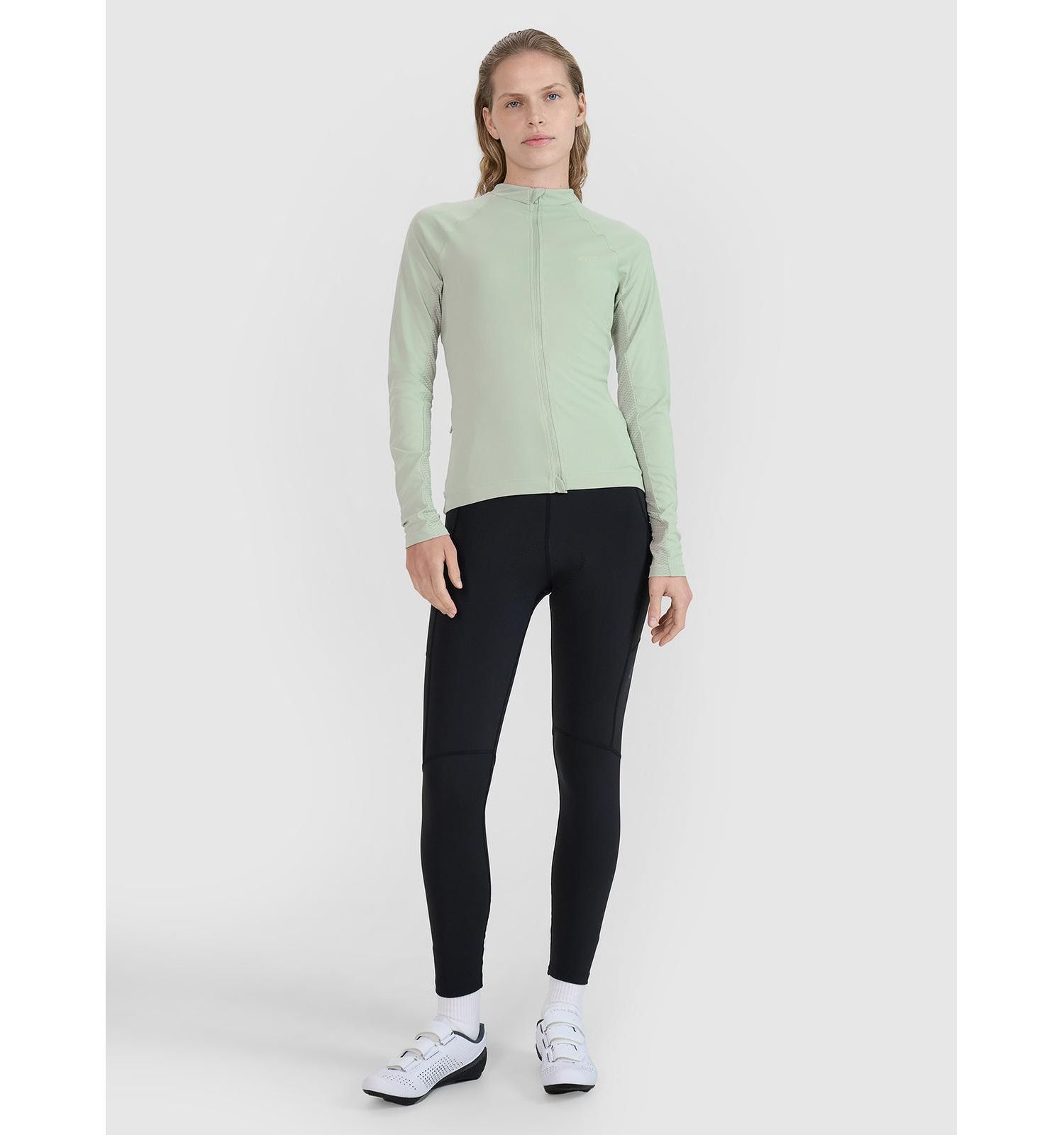 Women's Full-Zip Cycling Jersey with Reflective Details