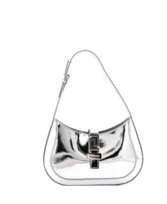 Small Greca Goddess Hobo Bag Leather