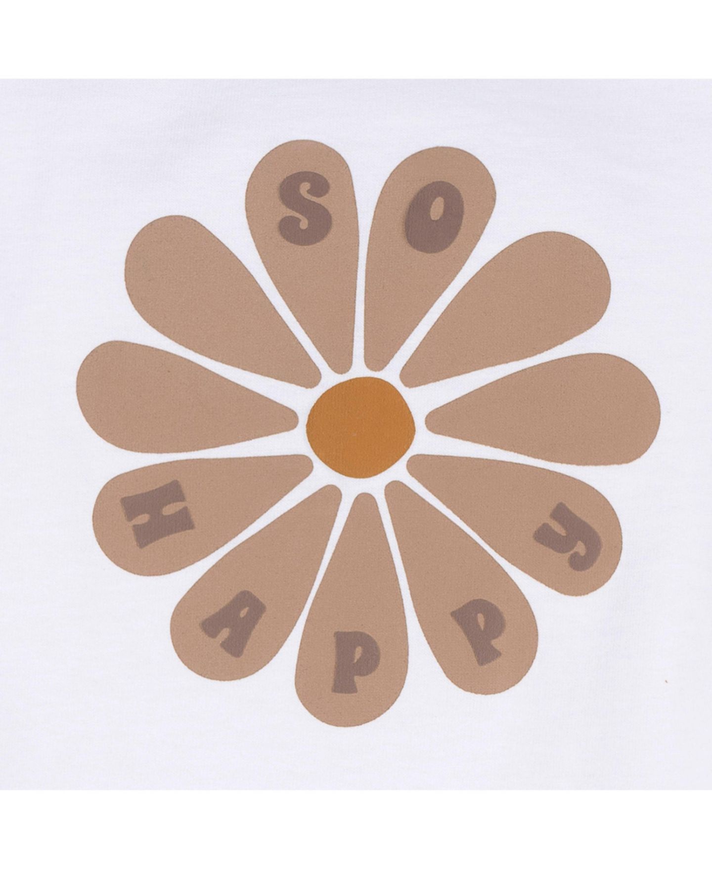 Комплект Gerber 3-Piece T-Shirts and Shorts для девочек-малышей, цвет: Daisy Sunshine — фото 4