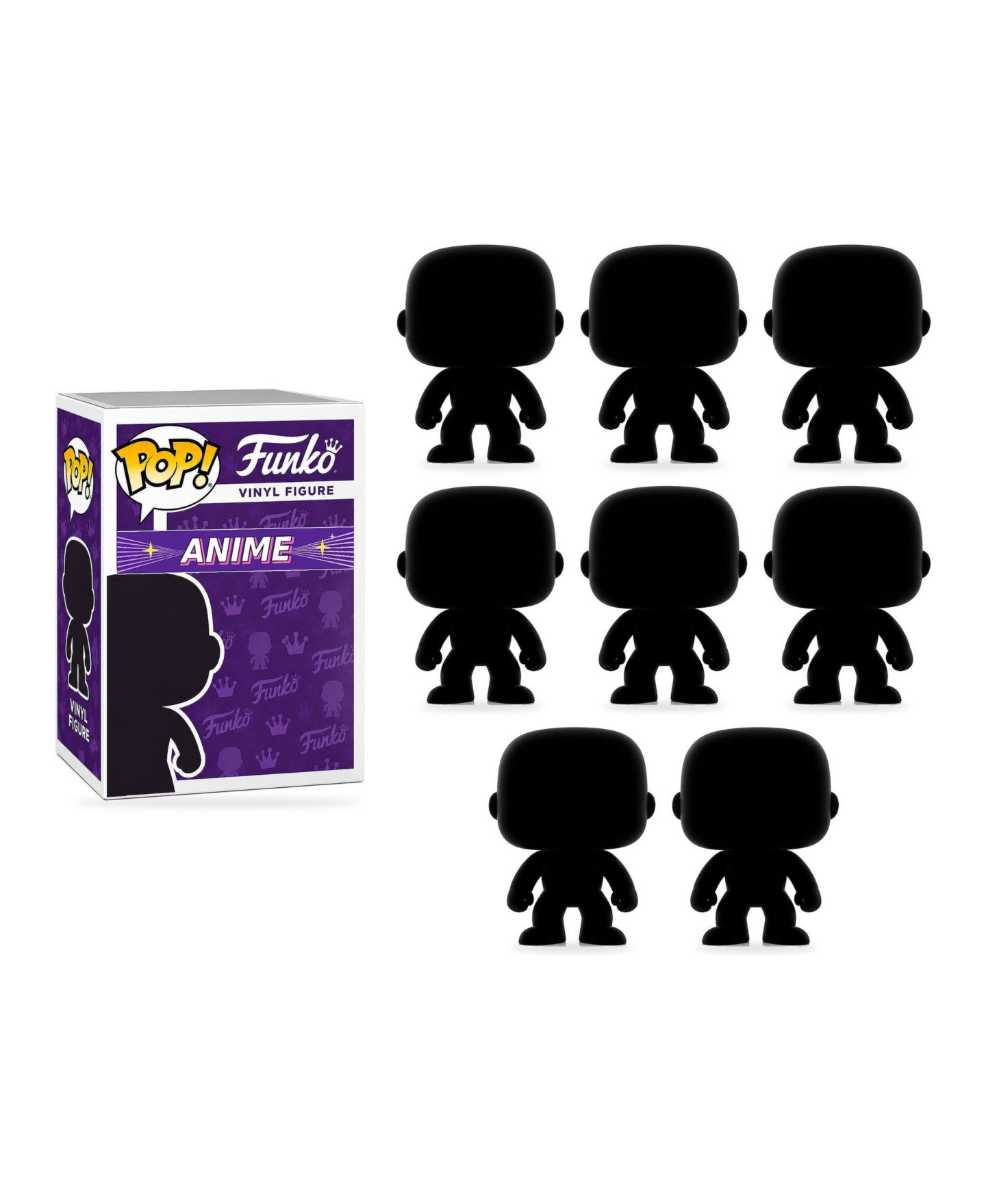 Детские фигурки Funko Pop! Anime Blind Box 8-Piece Action Figure Set, Ages 4+ — фото 1