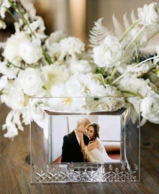 Lismore Essence 4" x 6" Picture Frame and Bud Vase, 2-Piece Set