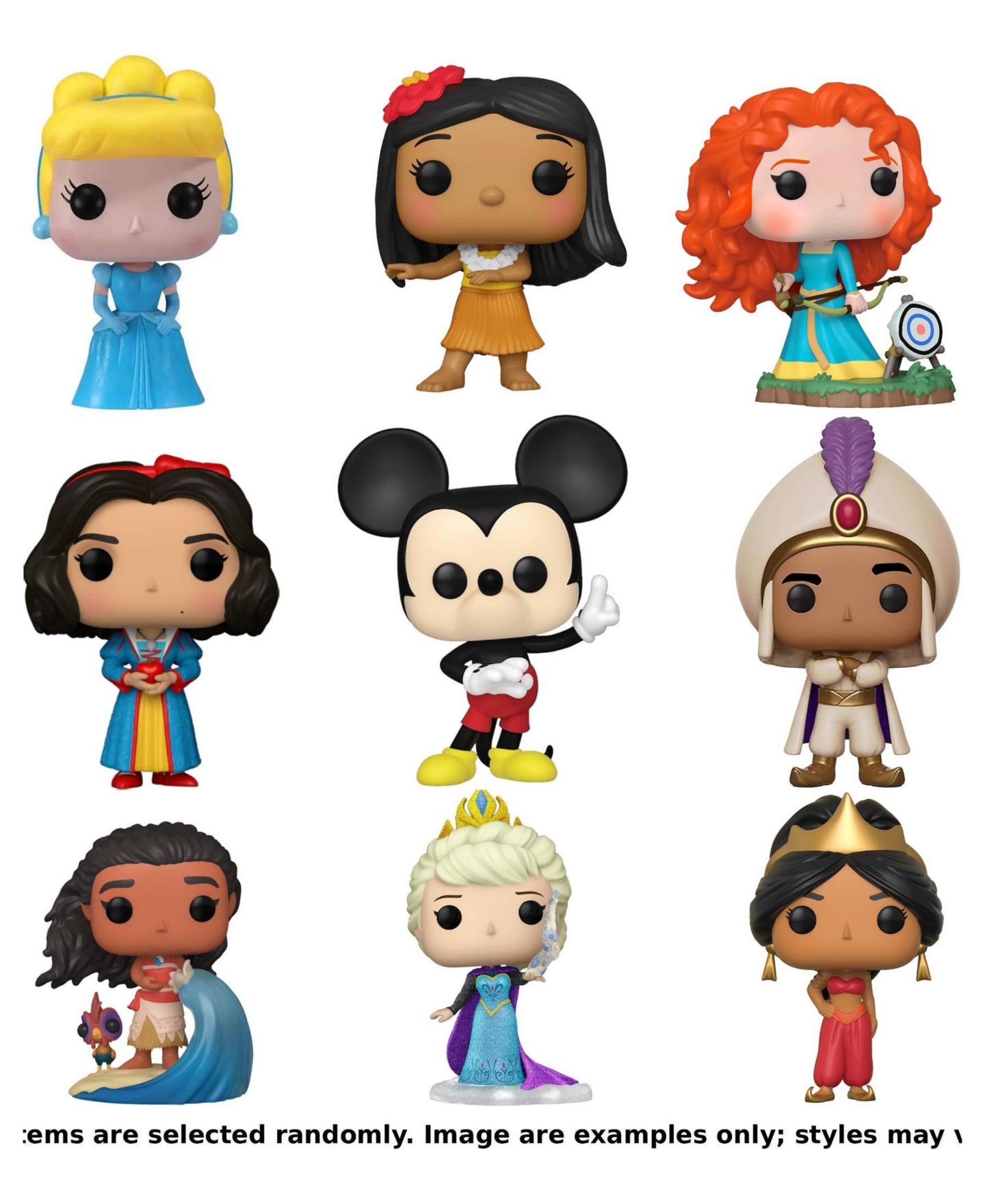 Детские фигурки Funko Pop! Disney Blind Box 6-Piece Action Figure Set, Ages 4+ — фото 4