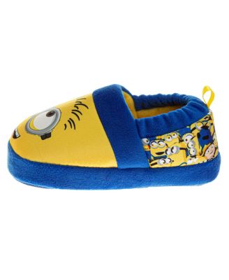 Toddler Minions Dual Slippers Kids' Cozy Warm Soft Plush Indoor Wear Fun Character Design SlipOn