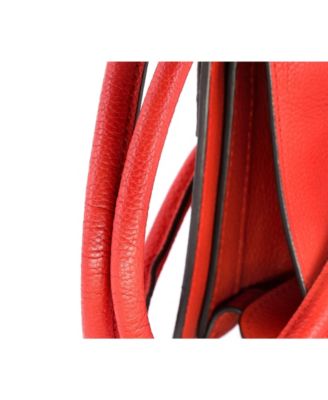 Micro Luggage Bag Grainy Leather