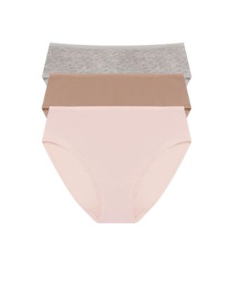 Women's Bliss Bare Cotton Hipster 3 Pack