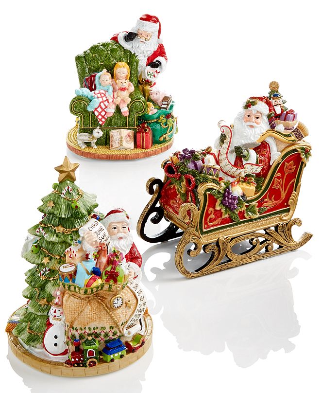 Fitz and Floyd Collectible Figurines, Holiday Musicals ...