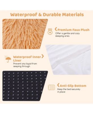 68'' x 46'' x 10'' Human Dog Bed Orthopedic Dog Bed w/ Soft Blanket