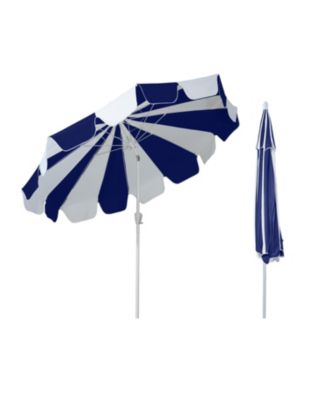 10 ft. Pagoda Patio Umbrella with Crank Lift and Tilt Adjustable