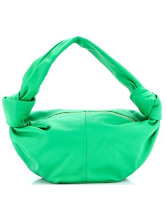 Mini Double Knot Hobo Leather
