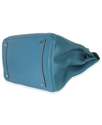 Bleu Jean Togo Birkin 35 PHW