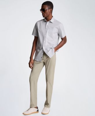 Men's Short-Sleeve Slim-Fit Shirt