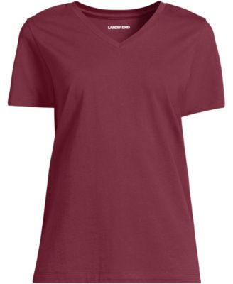 Women's Relaxed Supima Cotton V-Neck T-Shirt