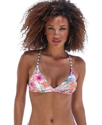 Women's Cross Back Triangle Bikini Swimsuit Top Bra Sizing