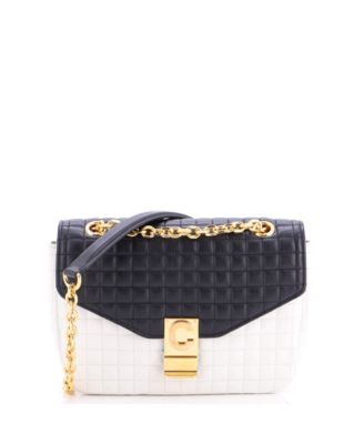 Medium C Bag Quilted Leather
