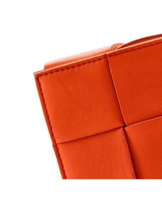 Small Cassette Crossbody Bag Maxi Intrecciato Leather