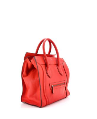 Mini Luggage Bag Grainy Leather