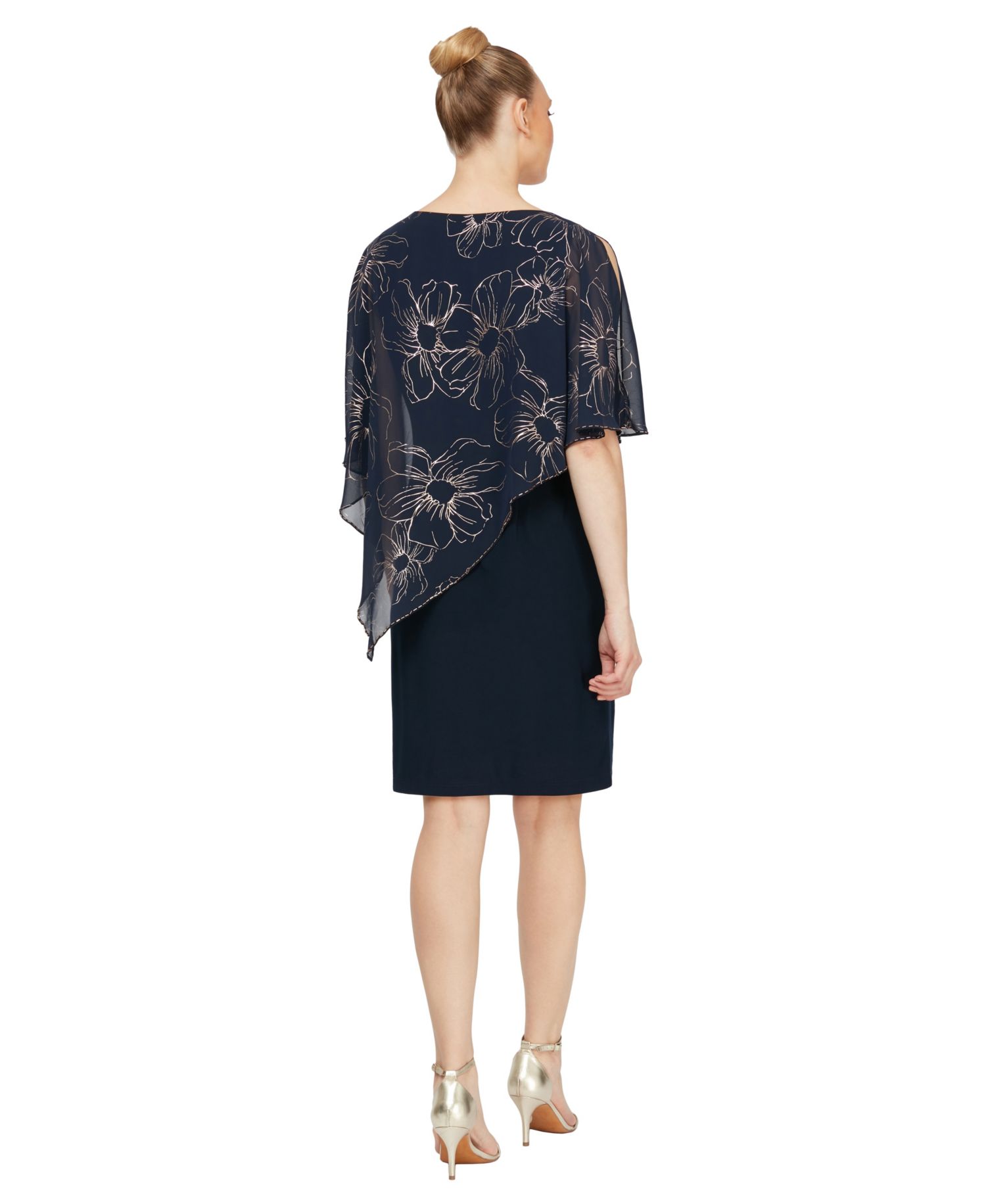Women's Crewneck Mini Sheath Dress