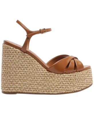 Women's Keefa Round Toe Wedge Sandals