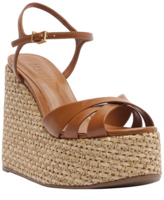 Women's Keefa Round Toe Wedge Sandals