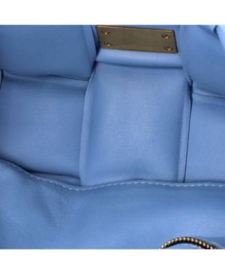 Cassette Crossbody Bag Padded Maxi Intrecciato Leather