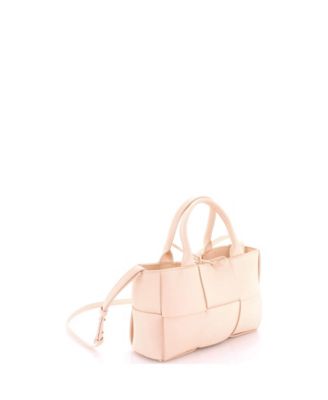 Mini Arco Tote Maxi Intrecciato Leather