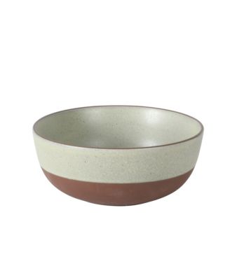 William Crest 4 Piece Nesting Serving Stoneware Reactive Bowl Set, 5”, 6.25”, 7.5”, 9”, Prep & Serving Bowls