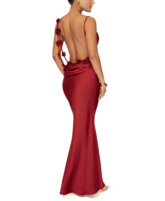 Women's Down The Aisle Satin Gown